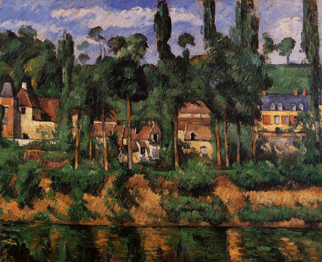 Chateau du Medan - Paul Cezanne Painting